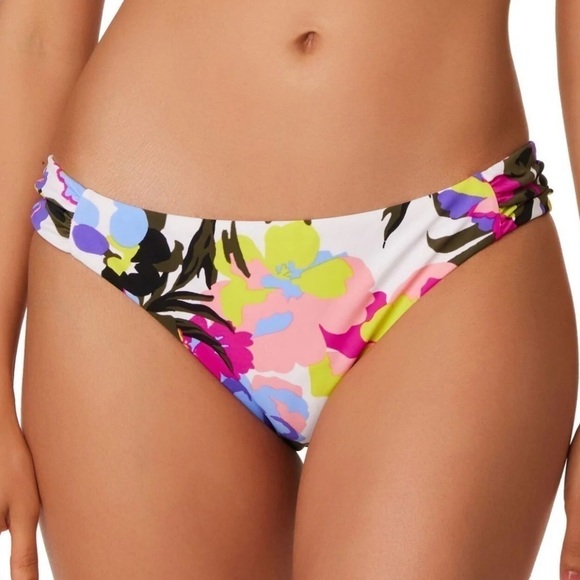 Bar III Paradise Garden Handkerchief Tankini Top And Hipster Bikini Bottoms - Picture 3 of 13